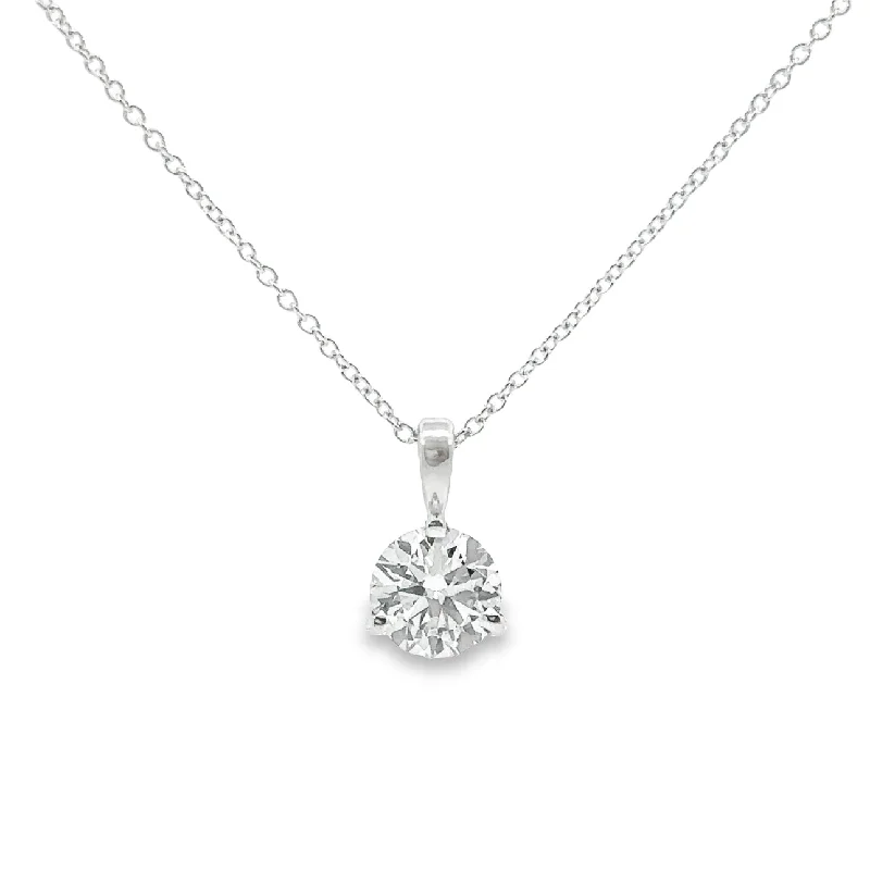 real zircon gemstone bracelet Lab Grown 0.41 Ct. White Gold Diamond Solitaire Pendant