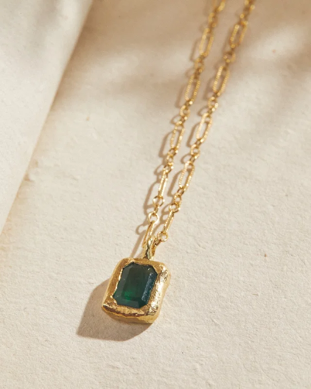 birthstone necklace for mom Leonor Pendant
