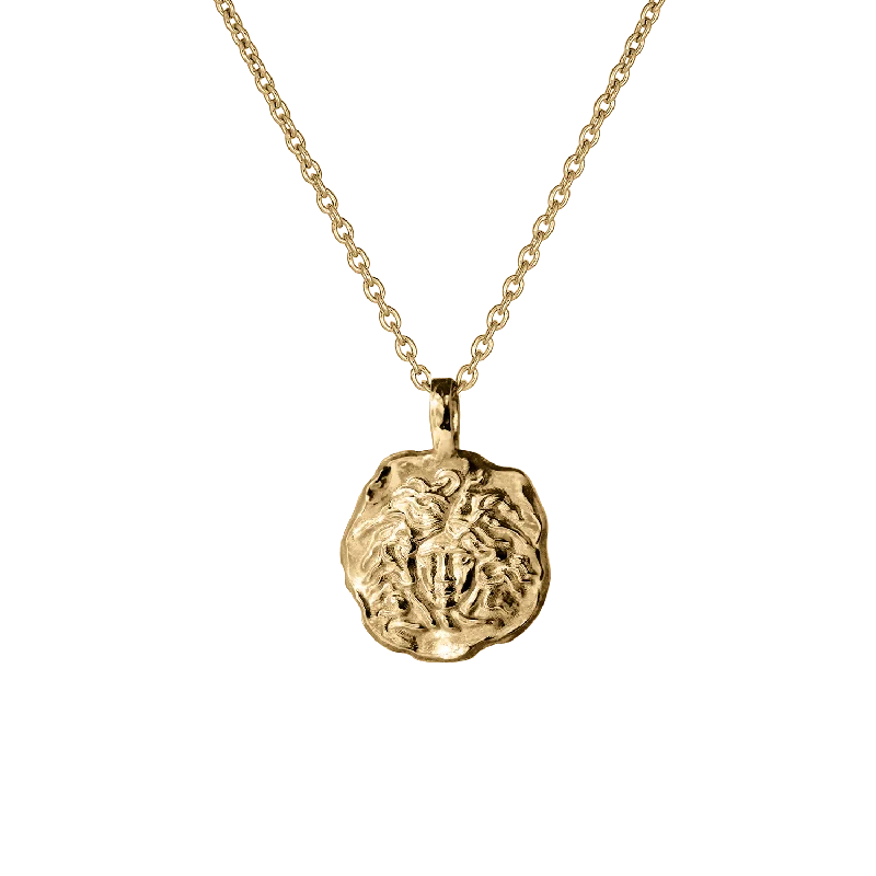 evil eye protection bracelet Medusa Molten Mini Medallion