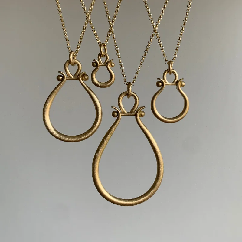 hammered silver wedding band Gold Lyre Pendant