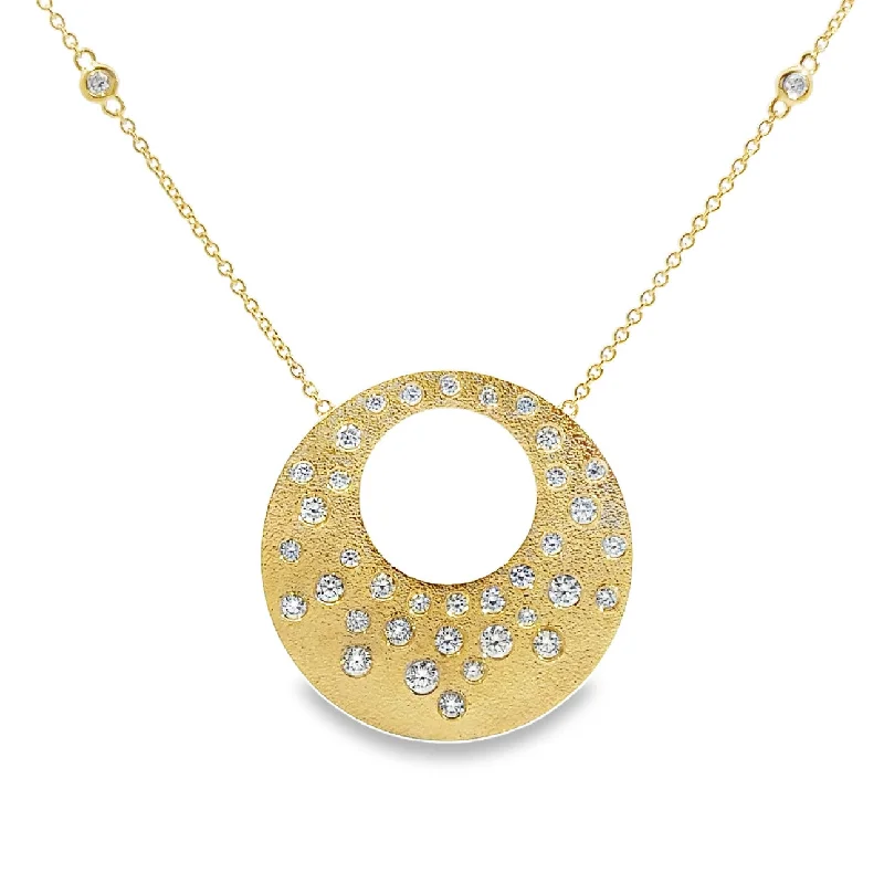 men’s engraved stainless steel bracelet Yellow Gold Diamond Fashion Necklace