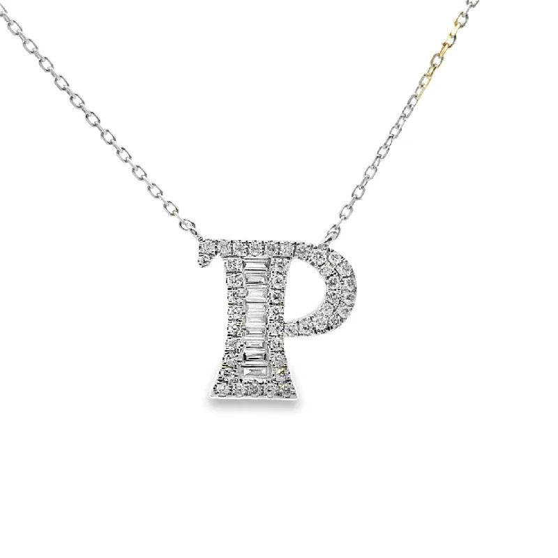 celestial sunburst ring gold White Gold Diamond Initial Necklace