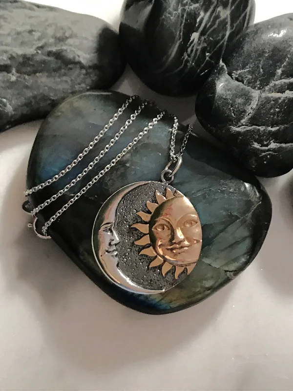 minimalist gemstone stud earrings Night Sky Necklace