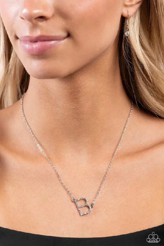elegant aquamarine drop earrings Paparazzi Necklace ~ INITIALLY Yours - B - Multi