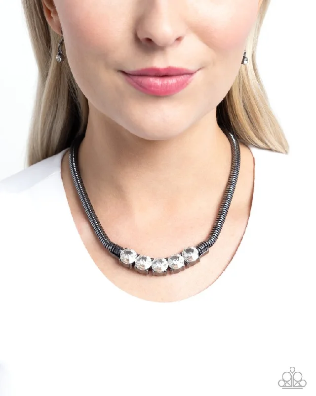 vintage filigree locket necklace Paparazzi Necklace ~ Musings Makeover - Black