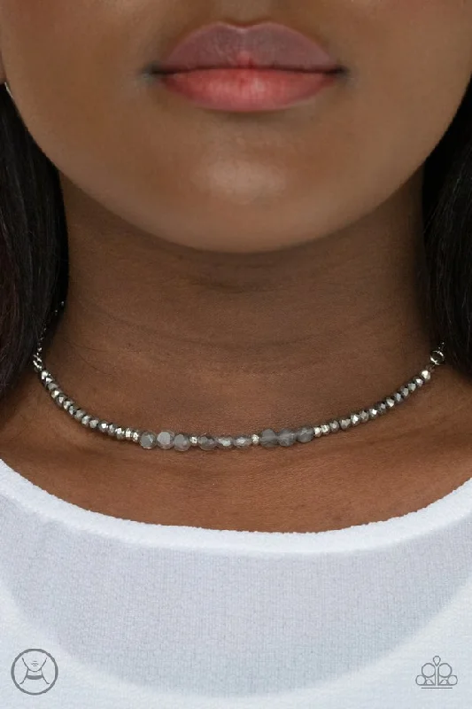 custom engraved infinity necklace Paparazzi Necklace ~ Space Odyssey - Silver