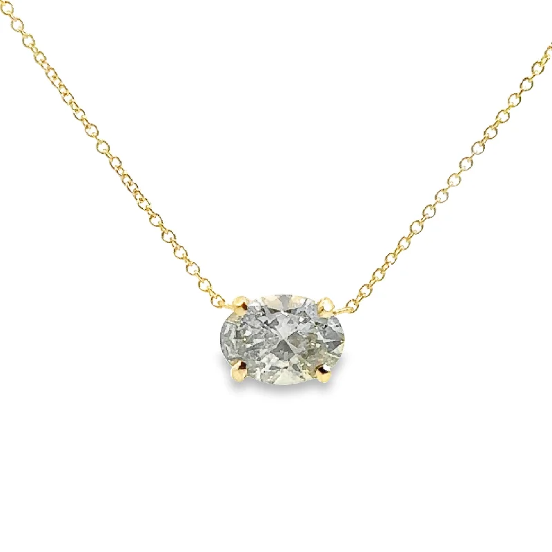 natural turquoise ring handmade Yellow Gold Diamond Solitaire Necklace