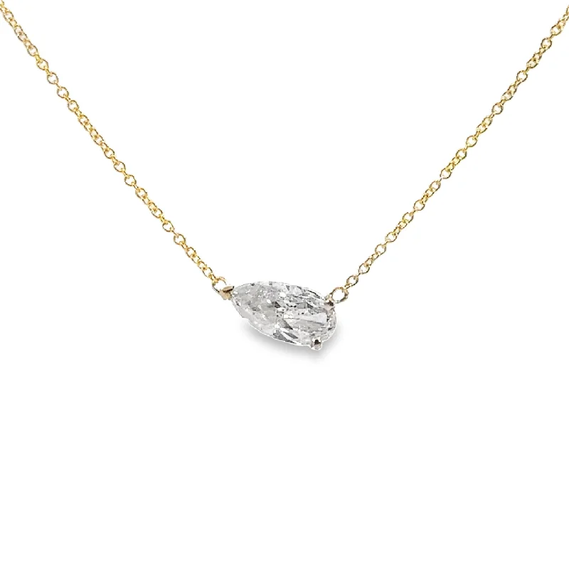 adjustable charm bracelet sterling silver Yellow Gold Diamond Solitaire Necklace