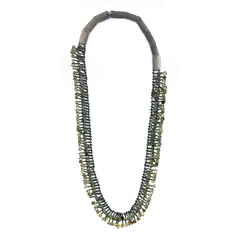 snake chain bracelet gold Peridot Statement Necklace