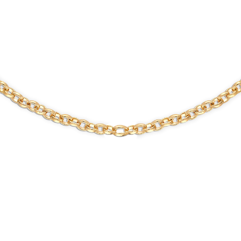 stackable gold bangle set Round Chain Necklace