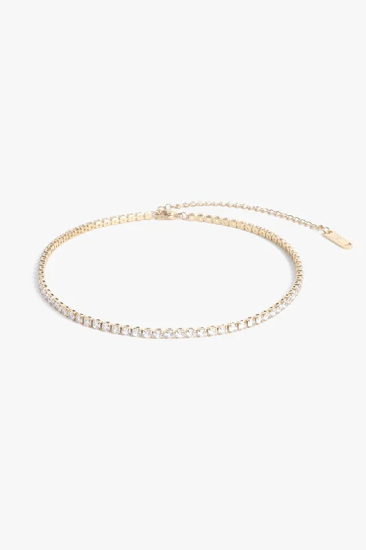 vintage gold engagement ring SERENA CHOKER 3mm