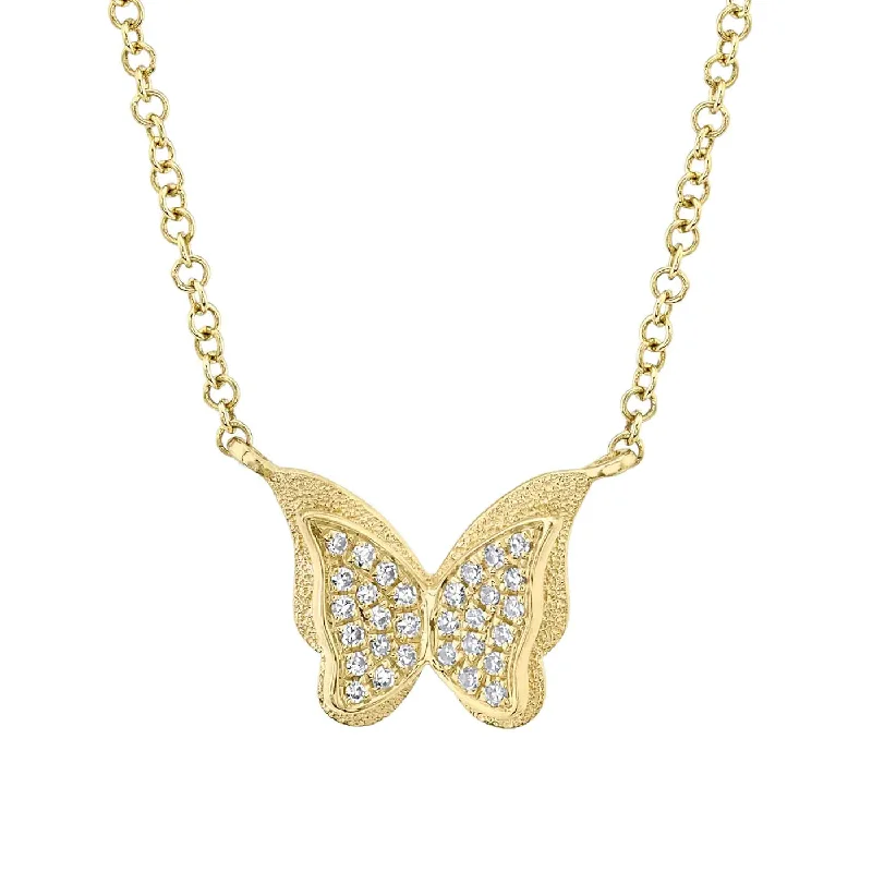 celestial moon and stars ring Shy Creation Yellow Gold Pave Diamond Butterfly Necklace celestial moon and stars ring Shy Creation Yellow Gold Pave Diamond Butterfly Necklace