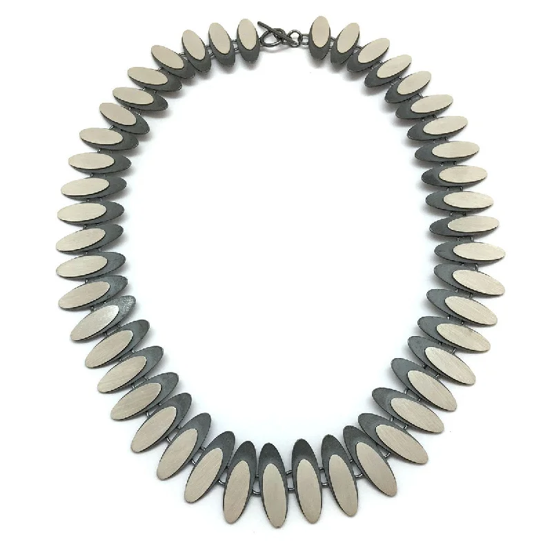 hypoallergenic earrings for sensitive ears Oval Eclipse Necklace