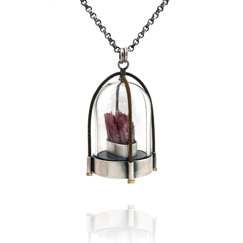 gold and diamond nose stud Specimen Necklace