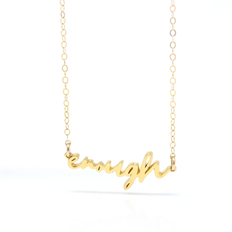 opal gemstone halo ring The Inspiration Collection: Enough Necklace