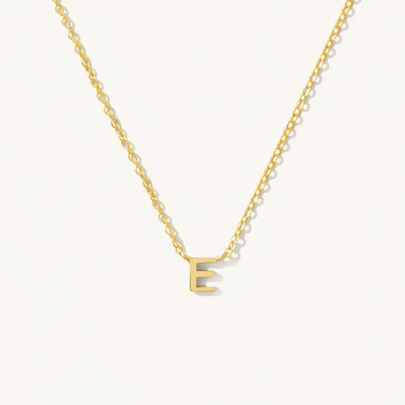 dainty chain bracelet layered Tiny Initial Necklace