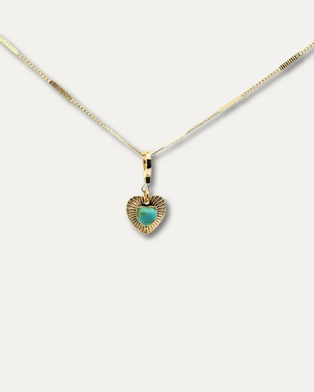 real jade jadeite bangle Turquoise Heart Charm Necklace