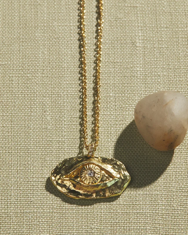 silver moon phase pendant Vision Pendant