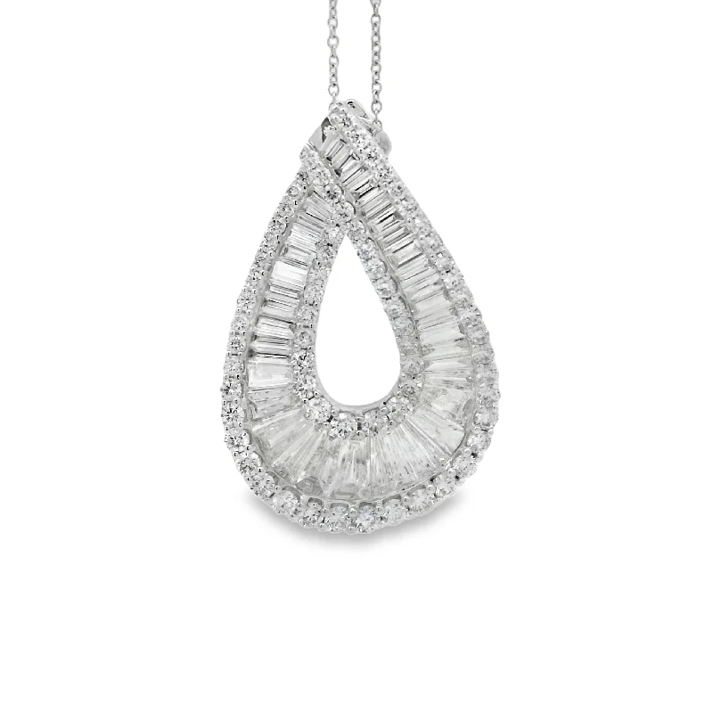 gold-plated snake chain bracelet White Gold Diamond Fashion Pendant